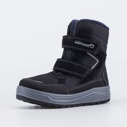 654816-45 Мембранные ботинки для мальчика для мальчики черный