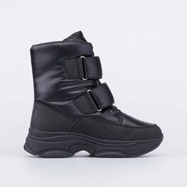 654859-42 Мембранные полусапожки для девочки для девочки черный фото №2