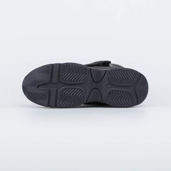 654859-42 Мембранные полусапожки для девочки для девочки черный фото №3