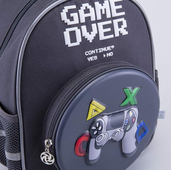 02710338-40 Рюкзак детский серый для мальчики серый фото №5