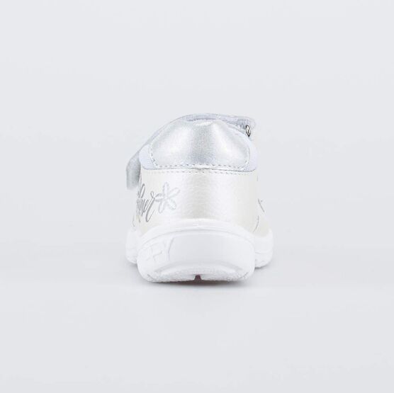 322114-21 Кожаные сандалии для девочки Белый пломбир для девочки белый фото №5