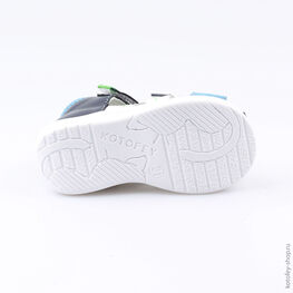 122110-22 Сандалии для мальчики син-бел фото №3