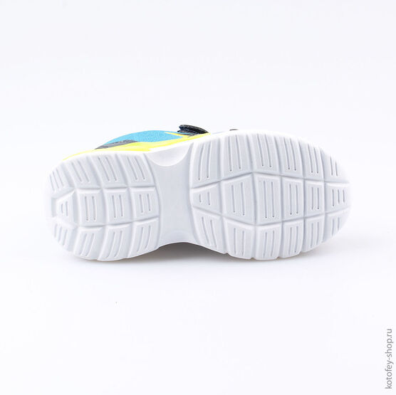 344169-72 Кроссовки для мальчики син-жел фото №3