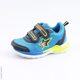 344169-72 Кроссовки для мальчики син-жел