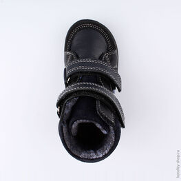 152195-31 Ботинки для мальчики светло-синий фото №4