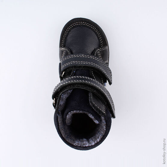 152195-31 Ботинки для мальчики светло-синий фото №4