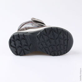 254962-42 Мембранные ботинки для девочки серый фото №3