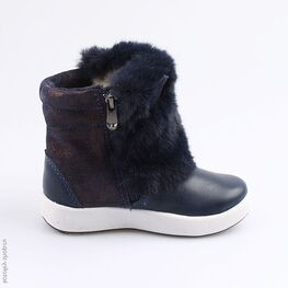 262068-43 Сапожки для девочки светло-синий фото №2