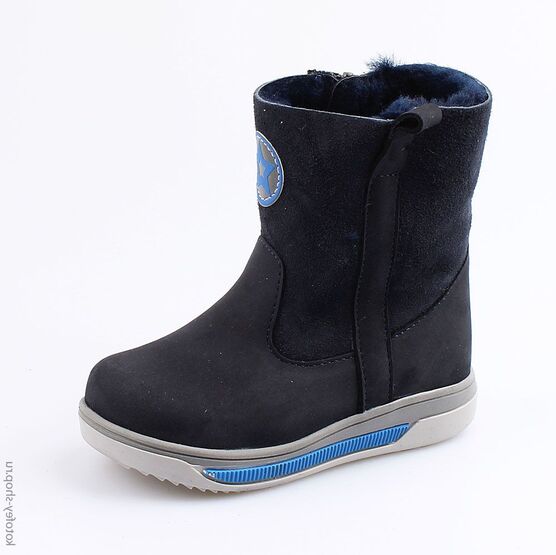 362096-42 Сапожки для мальчики светло-синий