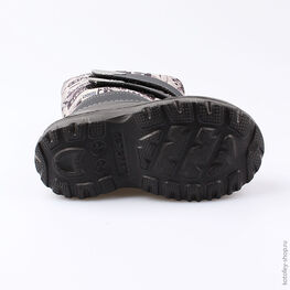 364025-46 Сноубутсы для мальчики чер-сер фото №3