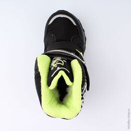 454998-42 Мембранные ботинки для мальчики чер-сал фото №4