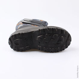 664038-45 Сноубутсы для мальчики чер-сер-ора фото №3