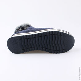 752125-41 Сапожки для девочки светло-синий фото №3