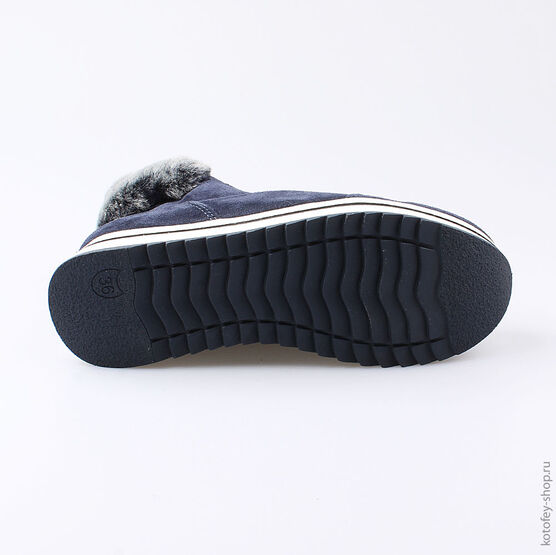 752125-41 Сапожки для девочки светло-синий фото №3