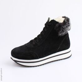 752125-42 Сапожки для девочки черный