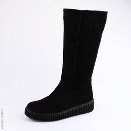 762051-52 Сапожки для девочки черный