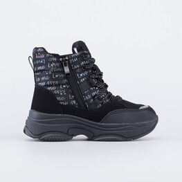 754964-41 Мембранные ботинки для девочки для девочки черный фото №2