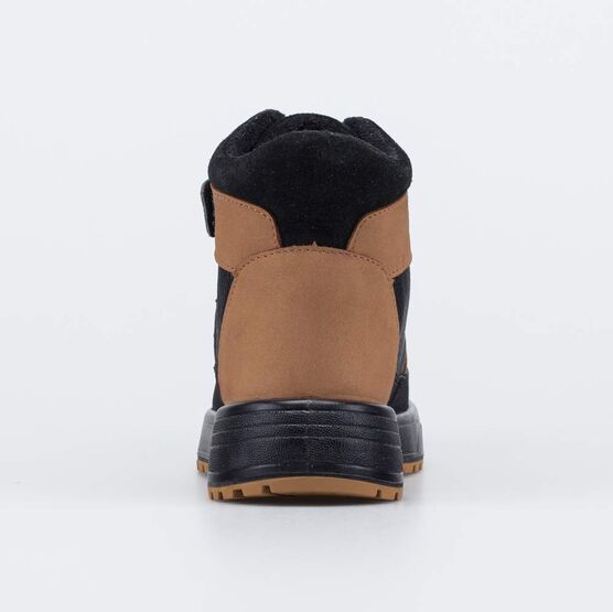 552358-51 Зимние ботинки для мальчика для мальчики коричневый + черный фото №5