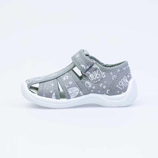 221075-12 Сандалии текстильные для мальчики серый фото №2
