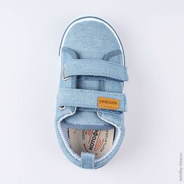331111-12 Кеды для мальчики голубой фото №4