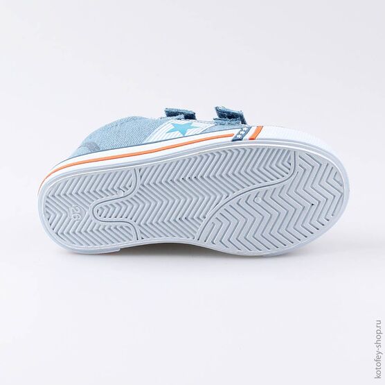 331111-12 Кеды для мальчики голубой фото №3