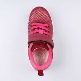 444006-74 Кроссовки на липучках для девочки бор-роз фото №4