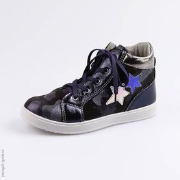 652136-22 Ботинки для девочки фиолетовый