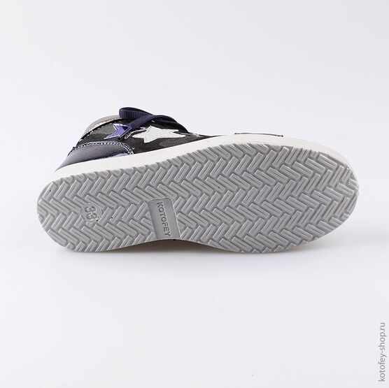 652136-22 Ботинки для девочки фиолетовый фото №3