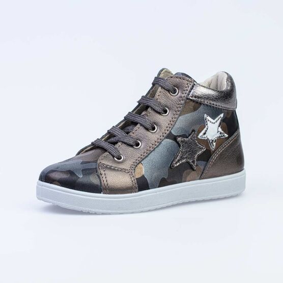 552211-21 Ботинки для девочки бронзовый