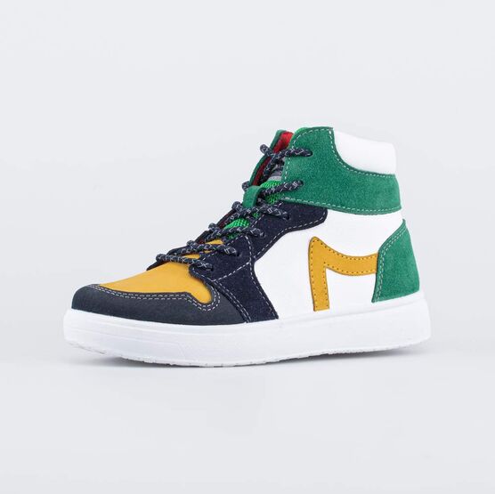 552291-12 Кожаные ботинки для мальчика для мальчики белый