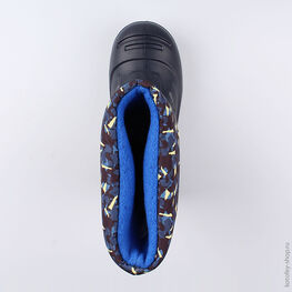 565003-11 Резиновые сапоги для мальчики светло-синий фото №4