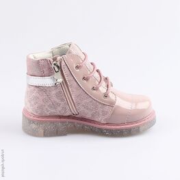 352209-23 Ботинки для девочки розовый фото №2
