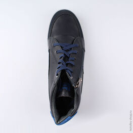 752132-21 Ботинки для мальчики светло-синий фото №4