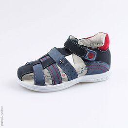 322067-24 Сандалии для мальчики син-кра