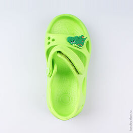 325090-02 Пляжная обувь для мальчики салатовый фото №4