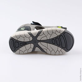 322088-22 Сандалии для мальчики сер-сал фото №3