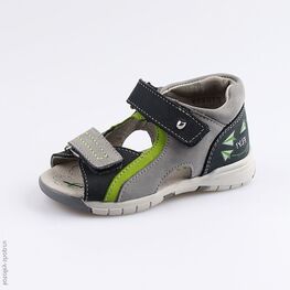 322088-22 Сандалии для мальчики сер-сал