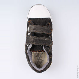 531096-12 Кеды для мальчики черный фото №4