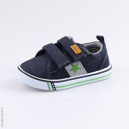 331111-11 Кеды для мальчики син-зел