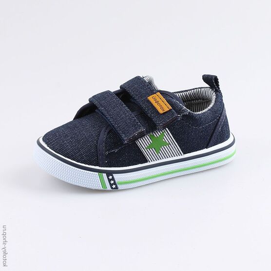 331111-11 Кеды для мальчики син-зел