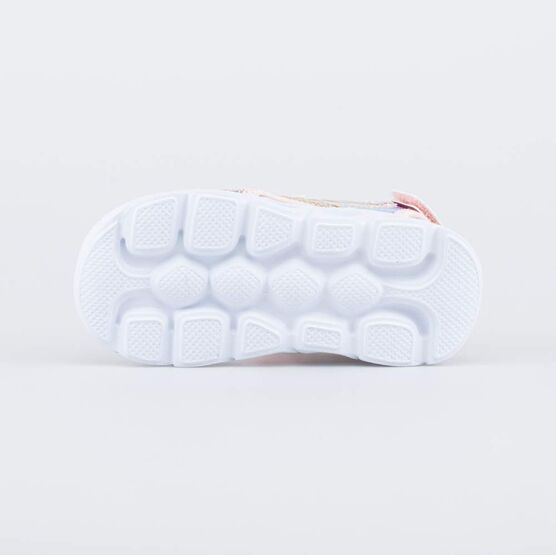 324058-12 Пляжные сандалии для девочки коралл фото №3