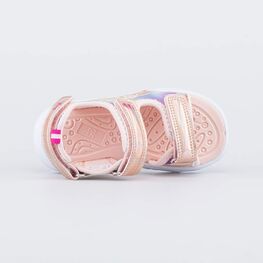 324058-12 Пляжные сандалии для девочки коралл фото №4