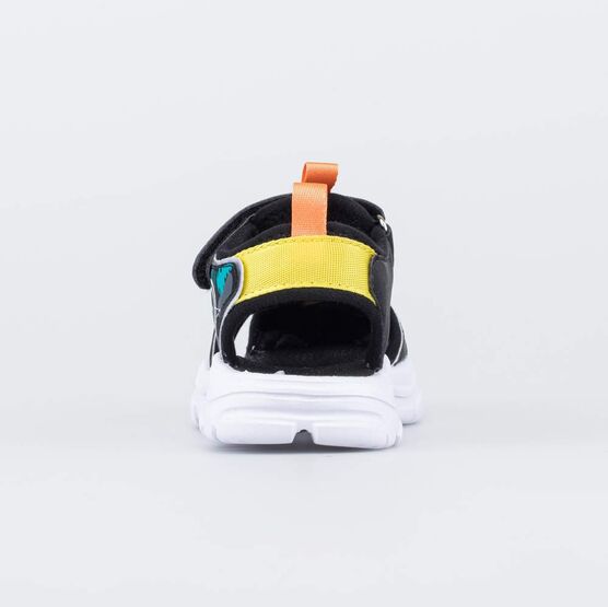 324059-14 Пляжные сандалии с закрытым носом для мальчики чер-ора фото №5