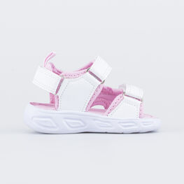 324060-12 Пляжные сандалии для девочки персиковый фото №2