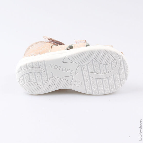 122110-25 Босоножки для девочки роз-срб фото №3