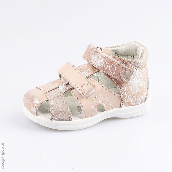 122110-25 Босоножки для девочки роз-срб