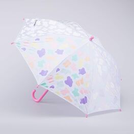 03807111-00 Зонт для девочки белый Акварель для девочки разноцветный