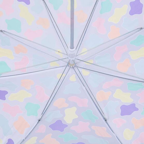 03807111-00 Зонт для девочки белый Акварель для девочки разноцветный фото №3