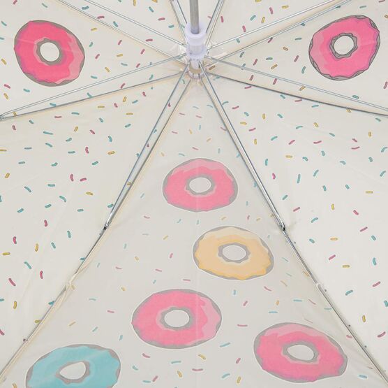 03807125-40 Зонт-трость Пончики бежевый для девочки бежевый фото №3
