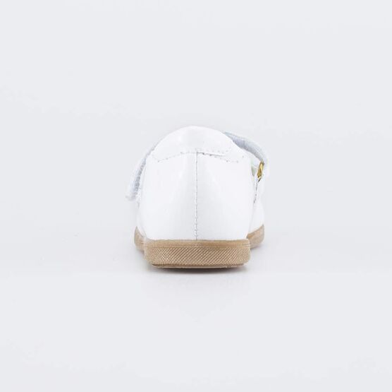 133002-22 Белые праздничные туфли для девочки для девочки белый фото №5